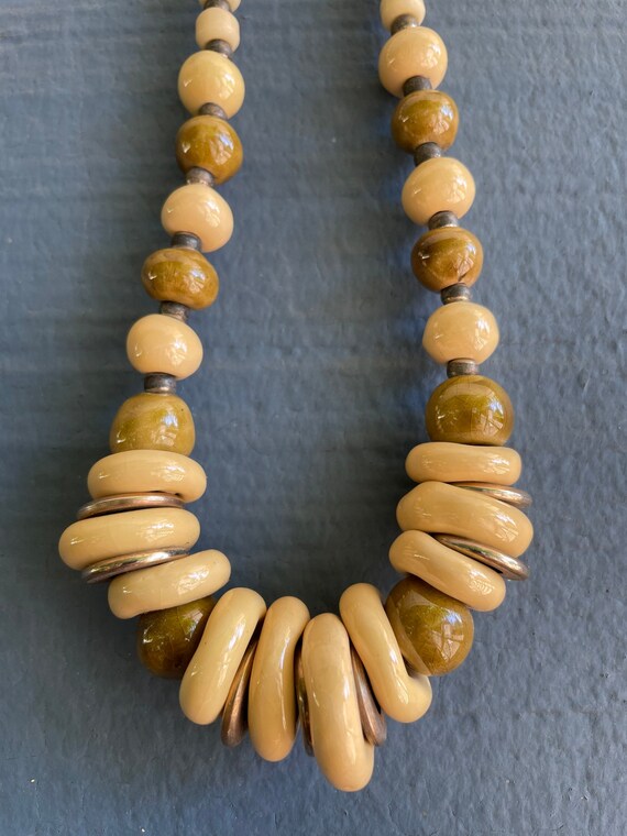 Ceramic Bead Necklace - image 2