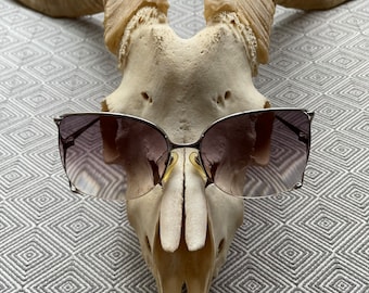 Vintage Gucci Eyeglass/Sunglass Frames - Semi-Rimless, Frames Only