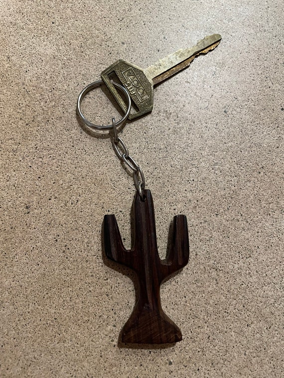 Vintage Cactus Keychain - image 3