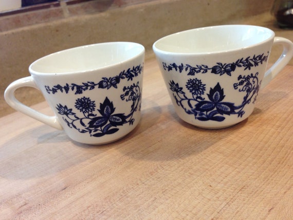 Anfora Azulejo Mugs - Vintage - Set of 2 - Etsy