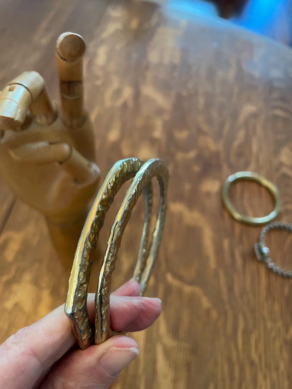 Hammered Texture Bangles - s/2 - image 7