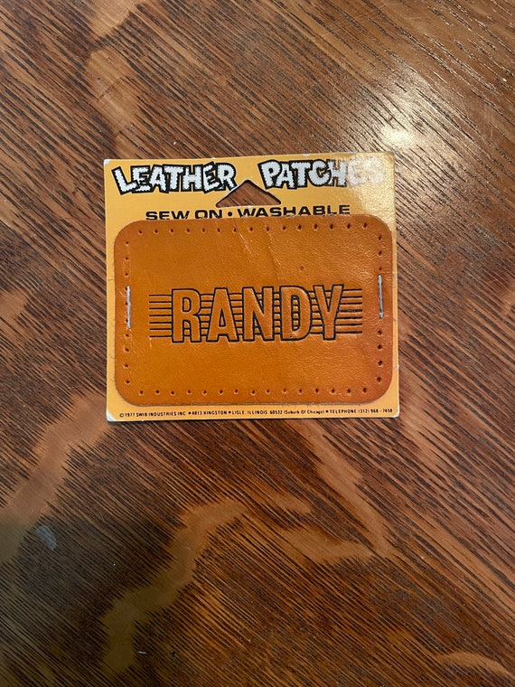 1977 Leather Patch - Randy - image 2