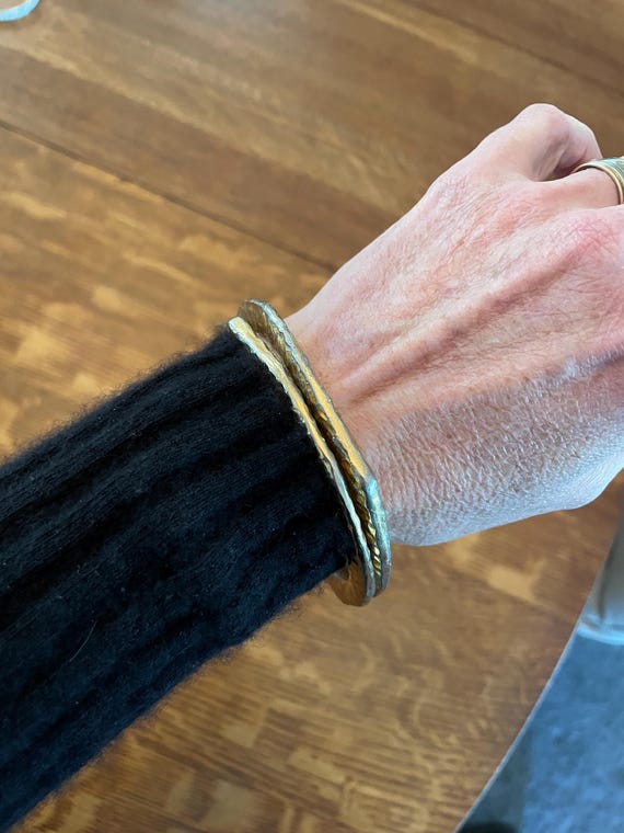 Hammered Texture Bangles - s/2 - image 8