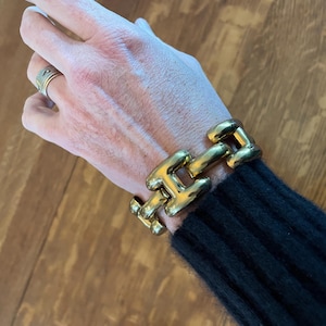 Chunky Link Vintage Bracelet