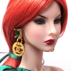 Pair of earrings for Fashion Royalty, Poppy Parker, Barbie