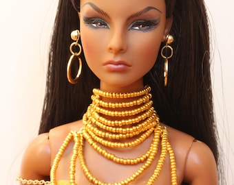 Set di gioielli Massai per la Fashion Royalty, Poppy Parker