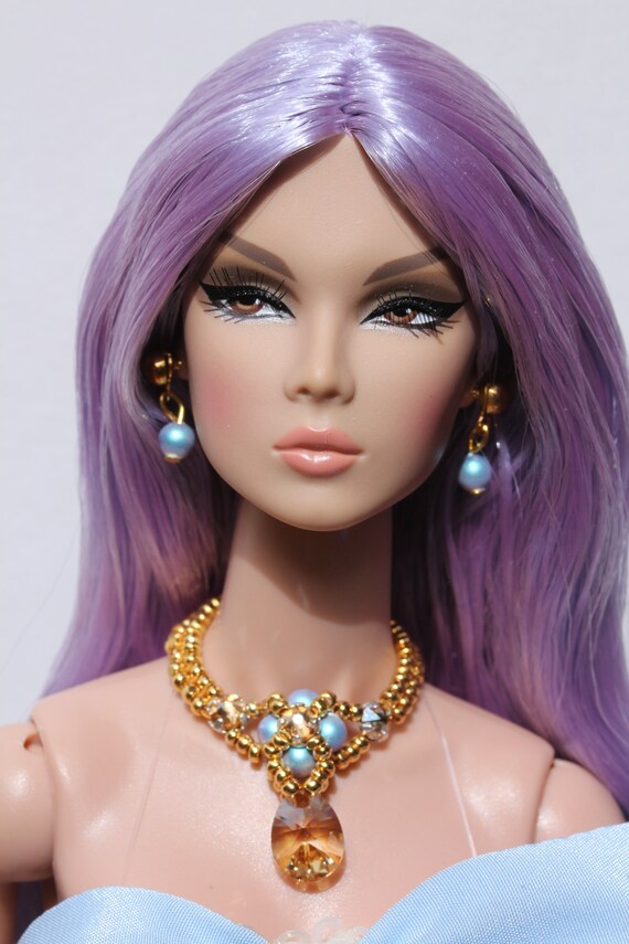 Fashion Royalty NuFace Jewelry Earrings Poppy Parker
