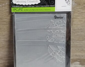 Tree Trunks Darice Embossing Folder