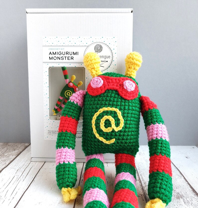 Crochet kit: Amigurumi Monster image 1