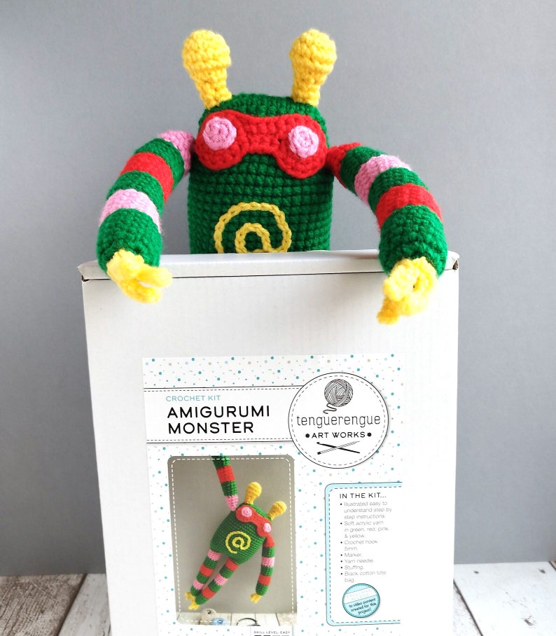 Crochet kit: Amigurumi Monster image 4