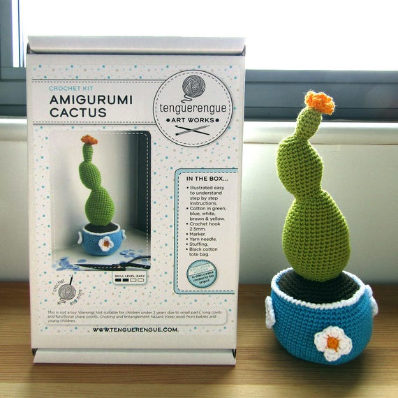 Crochet kit: Amigurumi Cactus