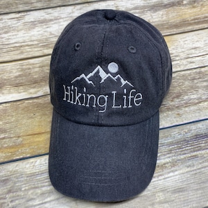 Hiking Life Mountain Baseball Hat