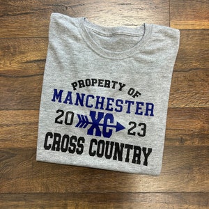 Maillot d&#39;équipe de cross-country personnalisé