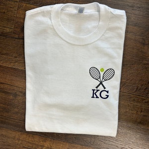 Personalized Adult Tennis Shirt - Tennis Team Shirt - Tennis Player Shirt - Tennis Coach Shirt