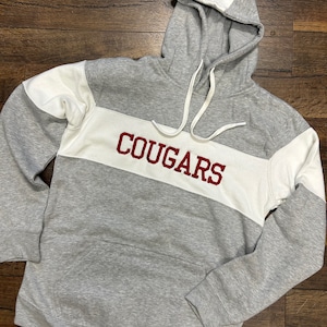 Custom School Spirit Mascot Hooded Sweatshirt