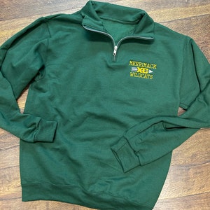Sweat-shirt personnalisé avec fermeture éclair sur un quart de l&#39;équipe de ski de fond