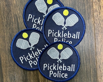 Toppa ricamata personalizzata della squadra di pickleball