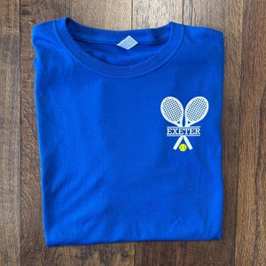 Personalisiertes Erwachsene Tennis Shirt - Tennis Team Shirt - Tennisspieler Shirt - Tennisspieler Shirt - Tennistrainer Shirt