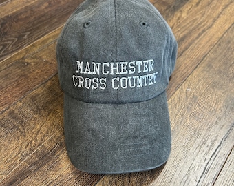 Custom Cross Country Team Baseball Hat