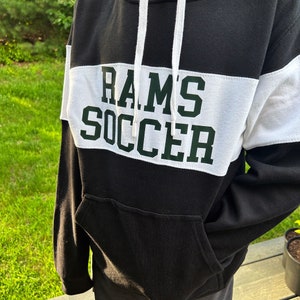 Custom School Team Hooded Sweatshirt