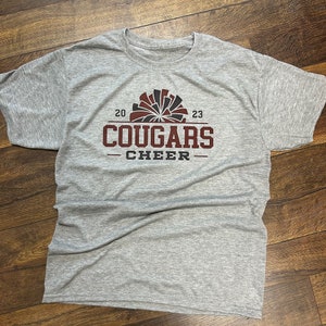 Custom Cheer Team Shirt - Etsy