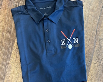 Personalized Golf Performance Polo