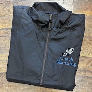 Personalized Track Coach Full-Zip Wind Jacket