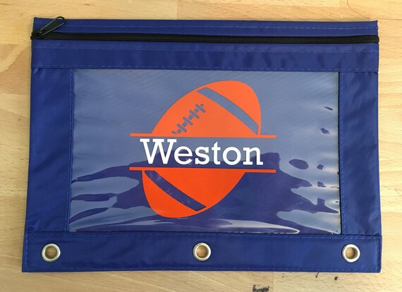 Sports 3-Ring Binder Personalized