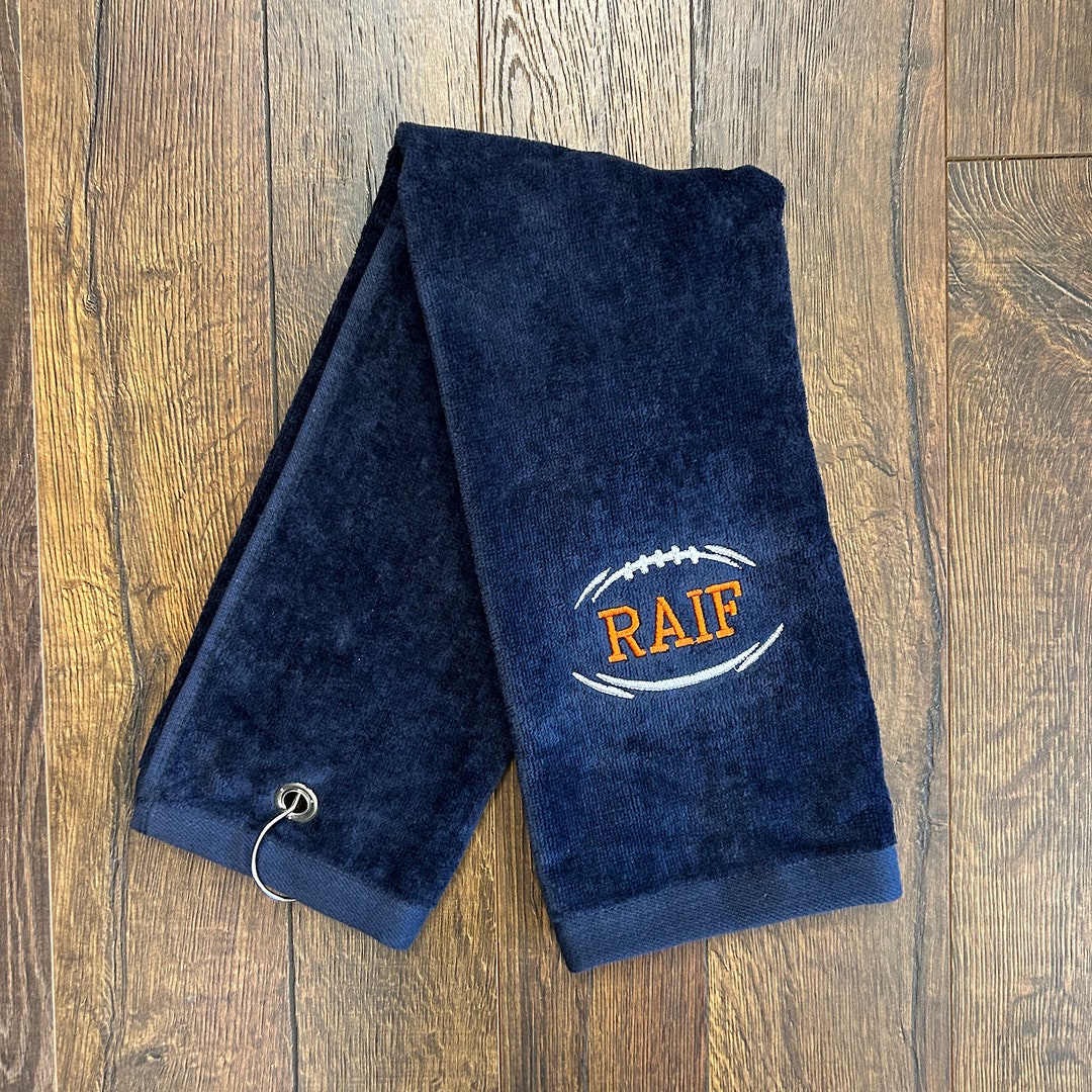 Personalized Football Towel Football Team Towel Football Gift Football