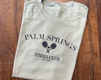 Camiseta clásica del club de tenis