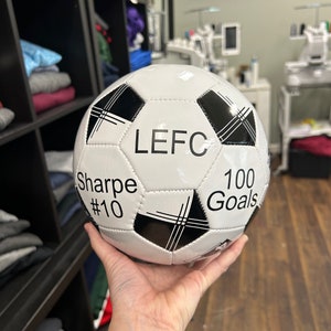 Personalized Soccer Ball Gift Commemorative Soccer Ball Soccer Coach Gift Senior Soccer Player Gift image 3