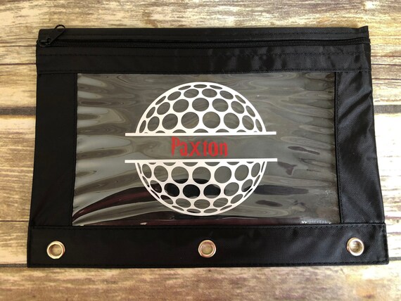 Sports 3-Ring Binder Personalized