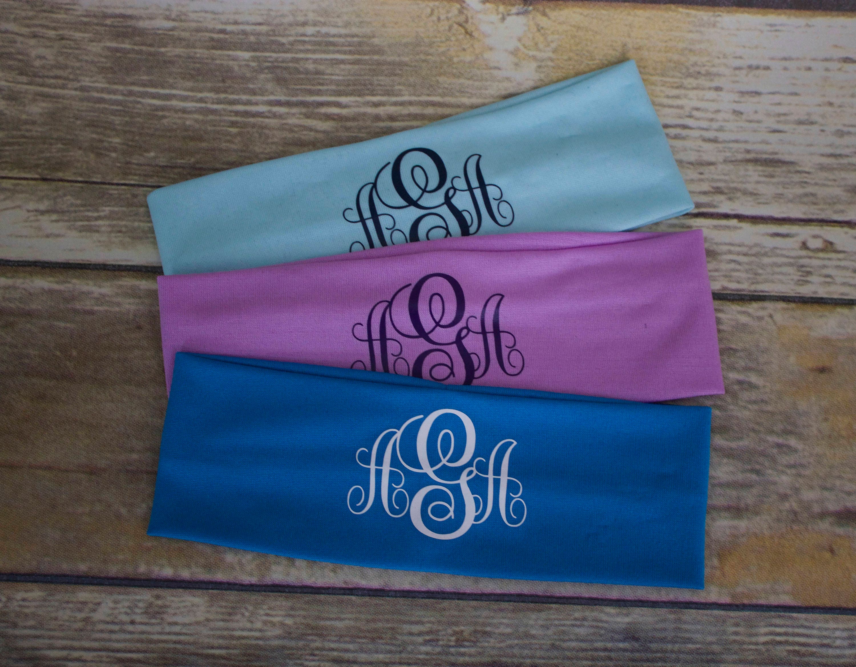 Personalized Headband Name Headband Monogrammed Headband Etsy
