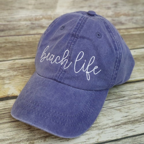 Beach Life Baseball Hat beach Baseball Hat Beach Hair - Etsy