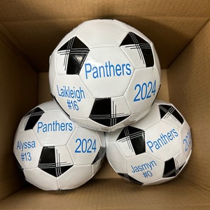 Personalized Soccer Ball Gift - Commemorative Soccer Ball - Soccer Coach Gift - Senior Soccer Player Gift