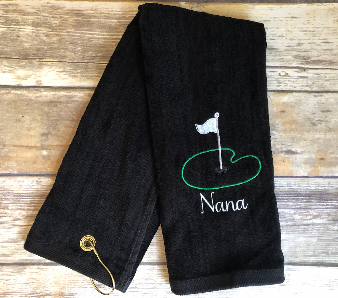 Nana Golf Towel Grandmother Golf Towel Grandma Golf Towel Etsy