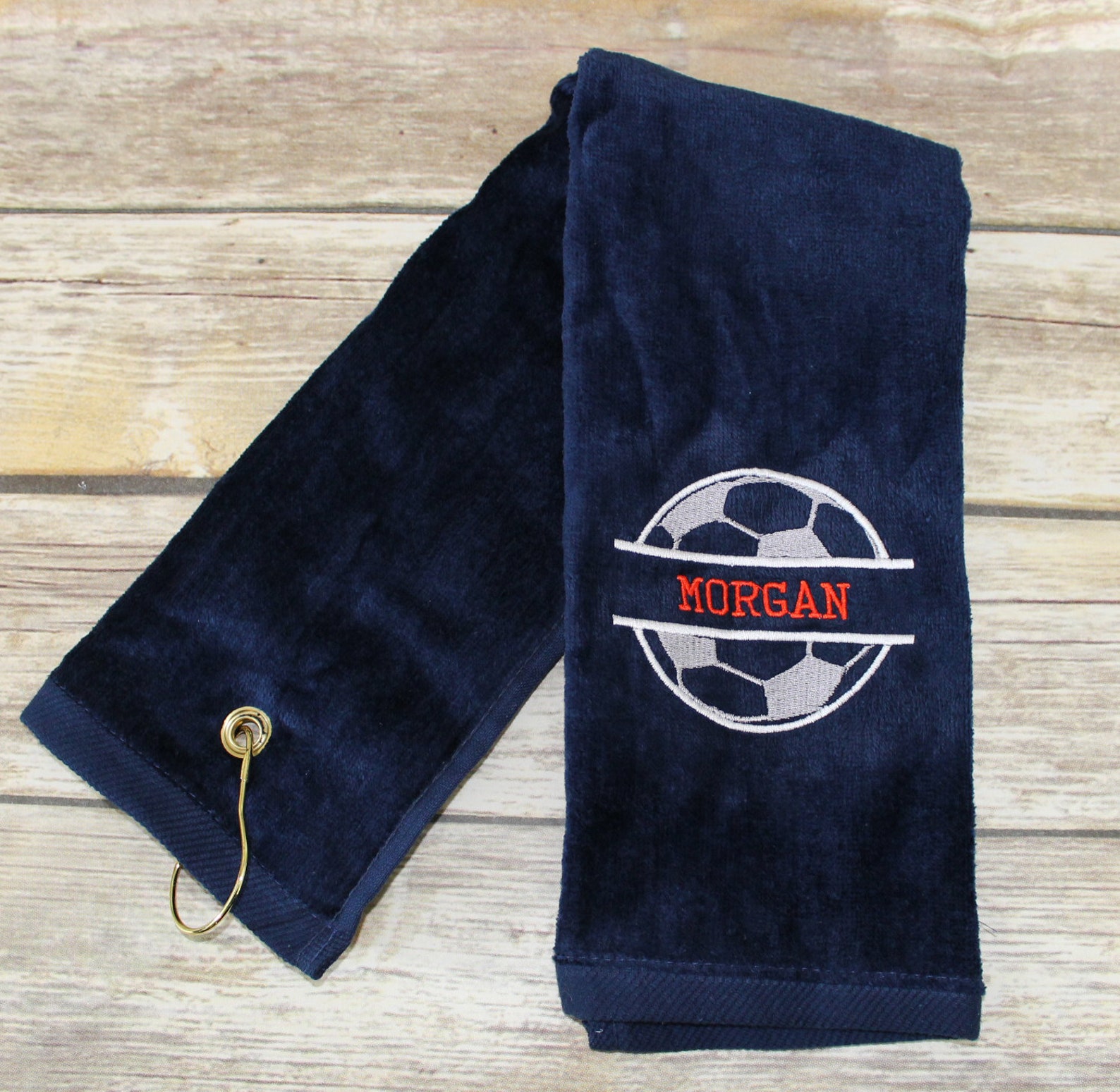 Personalized Soccer Towel Soccer Team Towel Soccer Gift Etsy