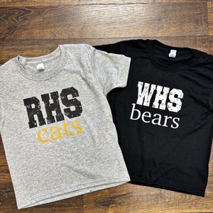 Custom Kids School Mascot T-Shirt