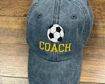 Fußball-Trainer bestickte Baseballmütze