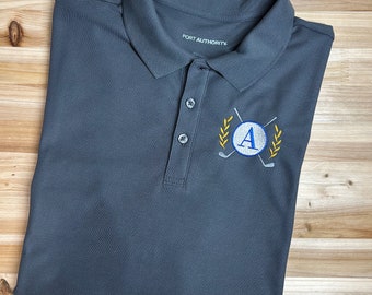 Personalized Golf Embroidered Polo Shirt