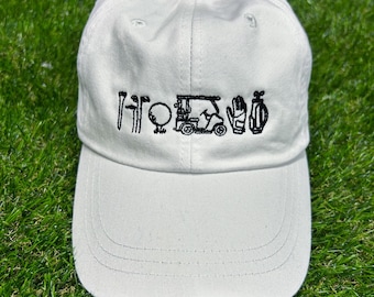 Golf Equipment Embroidered Hat