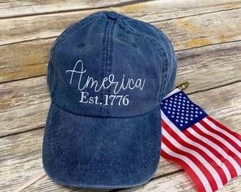 Gorra de béisbol de Estados Unidos de 1776