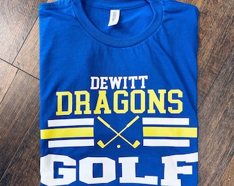 Custom Golf Team Short Sleeve Shirt