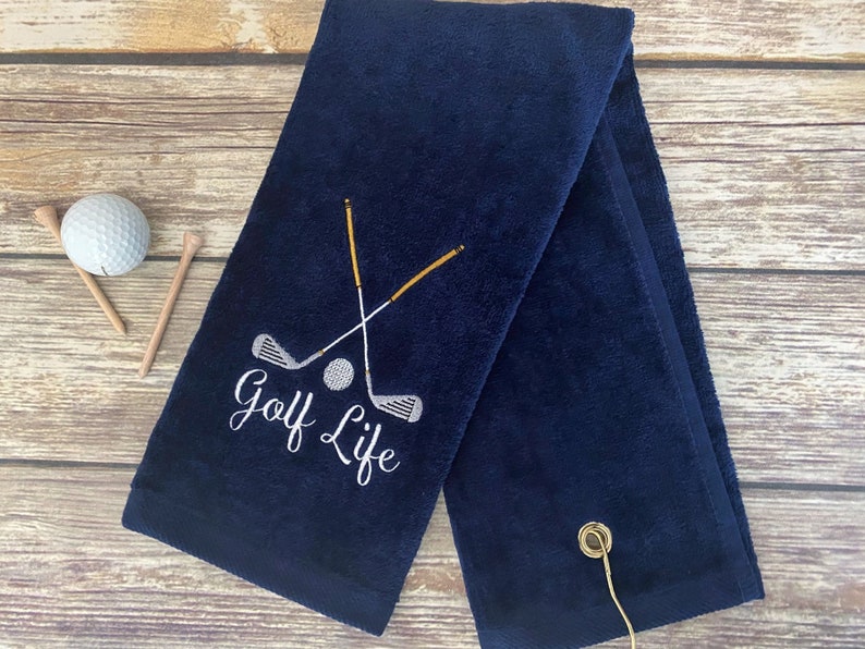 Golf Life Golf Towel Etsy