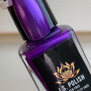 Grape Escape  purple  pearl  nail polish