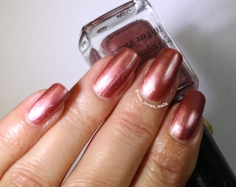 Rocky Mountain High pink pearl nail polish dust rose silver  taupe