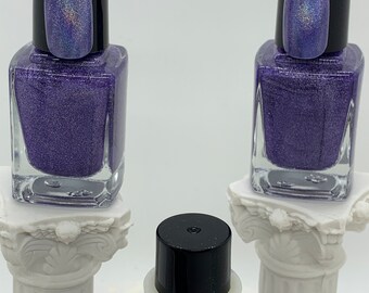 Rainbow Magic holographic magnetic nail polish