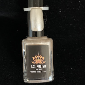 Polar Bear Capital  beige off white cream nail polish