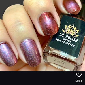 Velvet Dreams magnetic polish red blue burgundy
