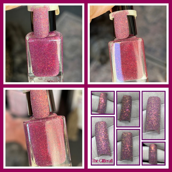 The Glitterati  a Diamond Reflective Chrome Polish